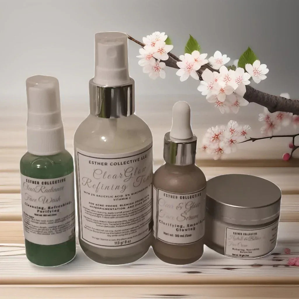 ClearRadiance Skincare Set | Complete Acne & Glow Kit for Clear, Even Skin - Esther Collective store