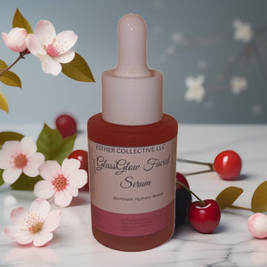 GlassGlow Facial Serum – Illuminate. Hydrate. Renew.