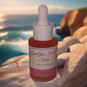 GlassGlow Facial Serum – Illuminate. Hydrate. Renew.