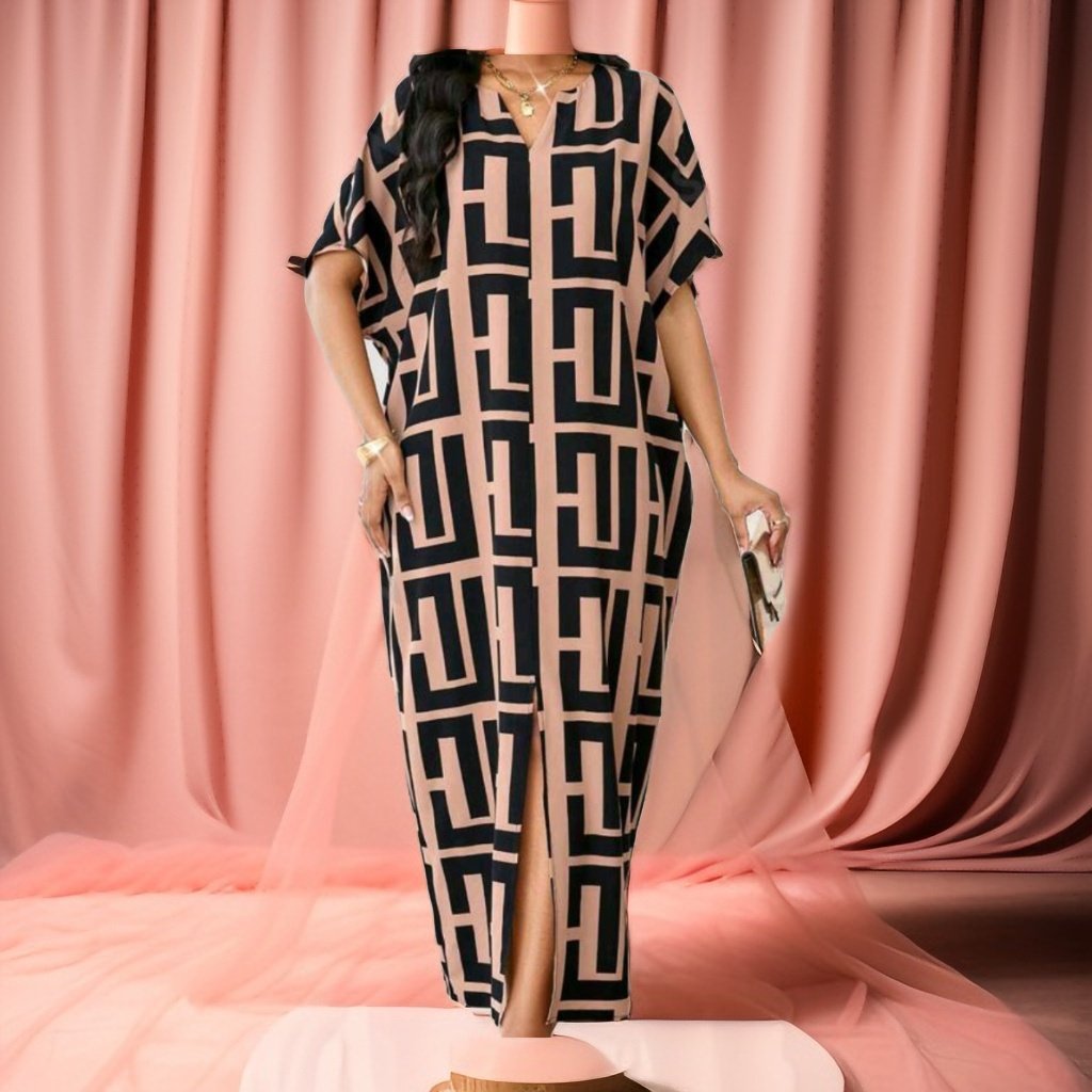 Lady Autumn and Winter Elegant Casual Work Party Dress