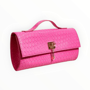 Golden Grace Woven Bag – Chic & Elegant Gold Woven Handbag | Esther Collective LLC by Esther Collective store