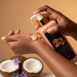 Coconut Crème Brûlée Luxury Body Milk by Esther Collective store