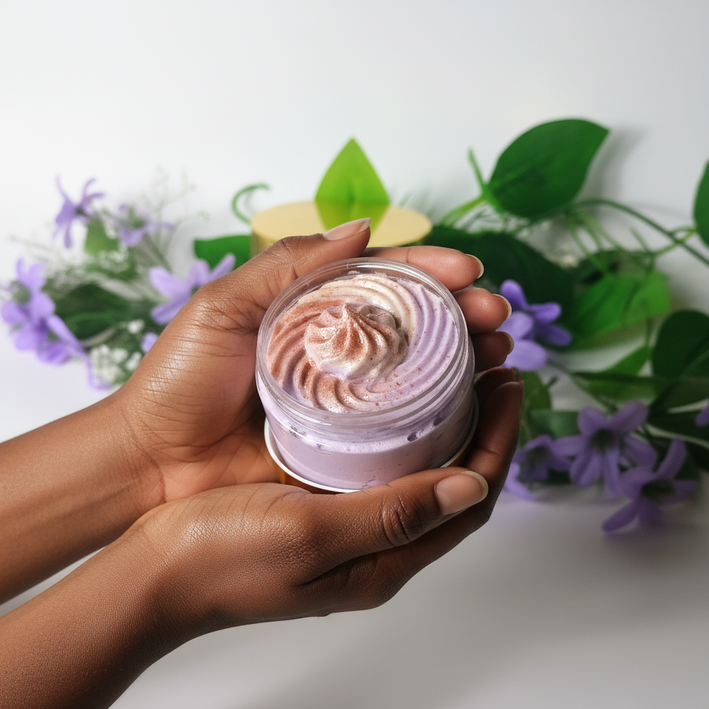Lemonberry Glow — Luxury Whipped Body Scrub by Esther Collective store