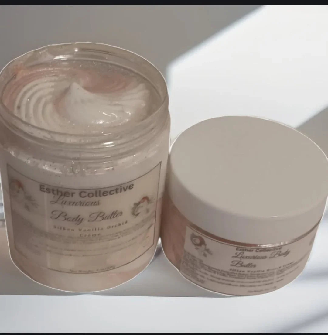 Silken Vanilla Orchid Crème | Hydrating Body Butter – Esther Collective LLC by Esther Collective store