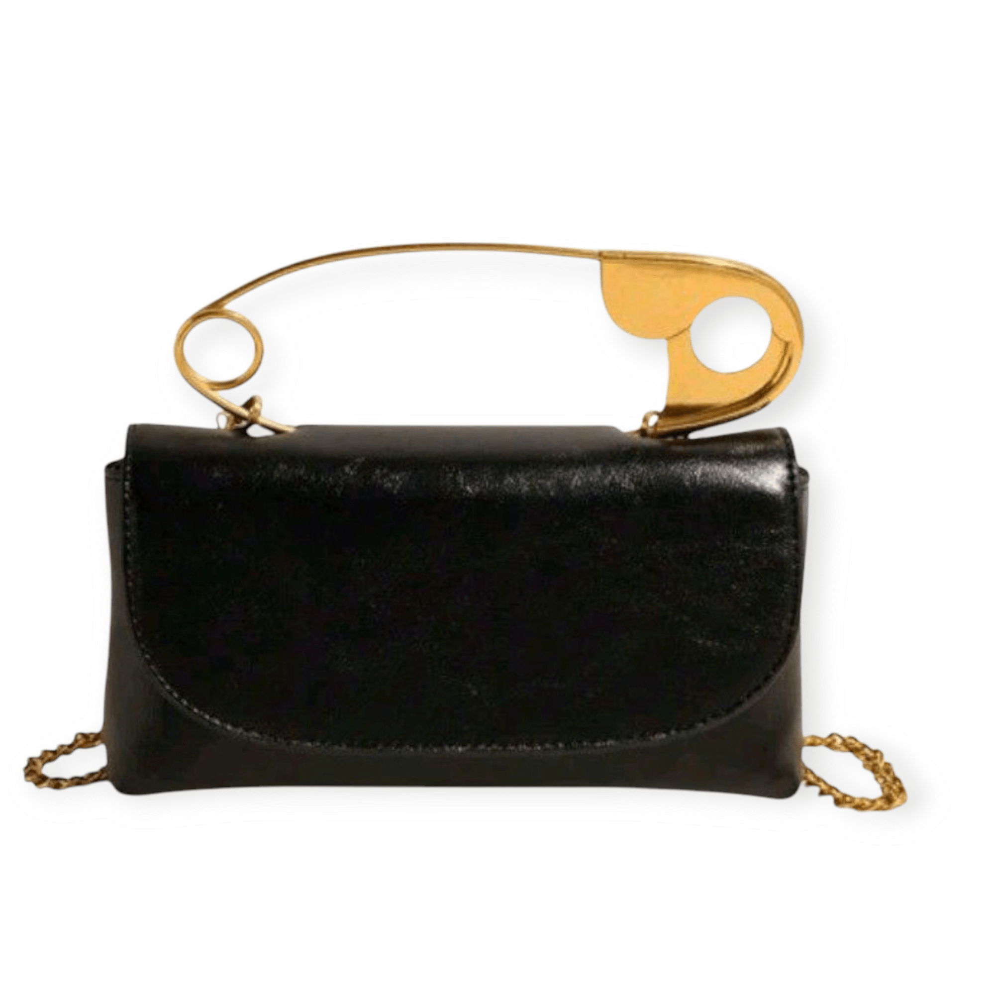 TikTok Trendy Vintage Shoulder Bag with Brooch – Chic Handbag & Crossbody for Women by Esther Collective store