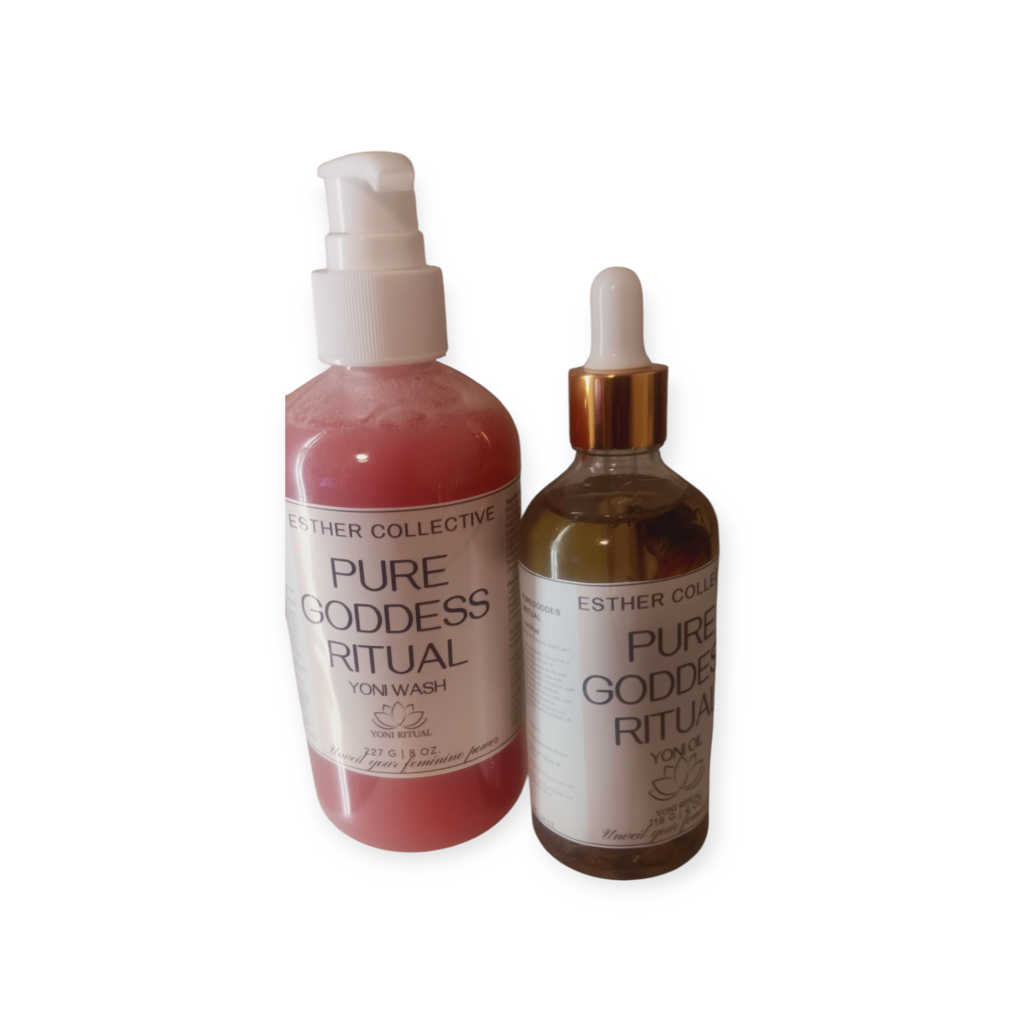 Pure Goddess Yoni Ritual Set – Botanical Feminine Care for Balance & Freshness