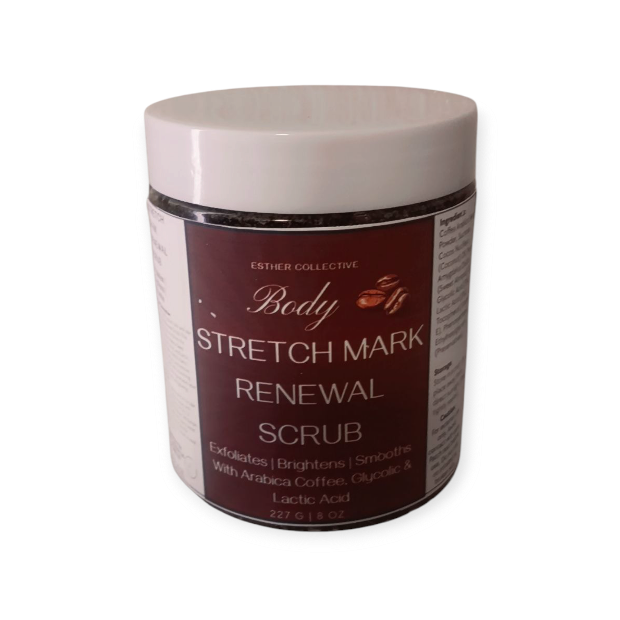 Stretch Mark Renewal Scrub – Exfoliates, Brightens & Smooths for Radiant Skin