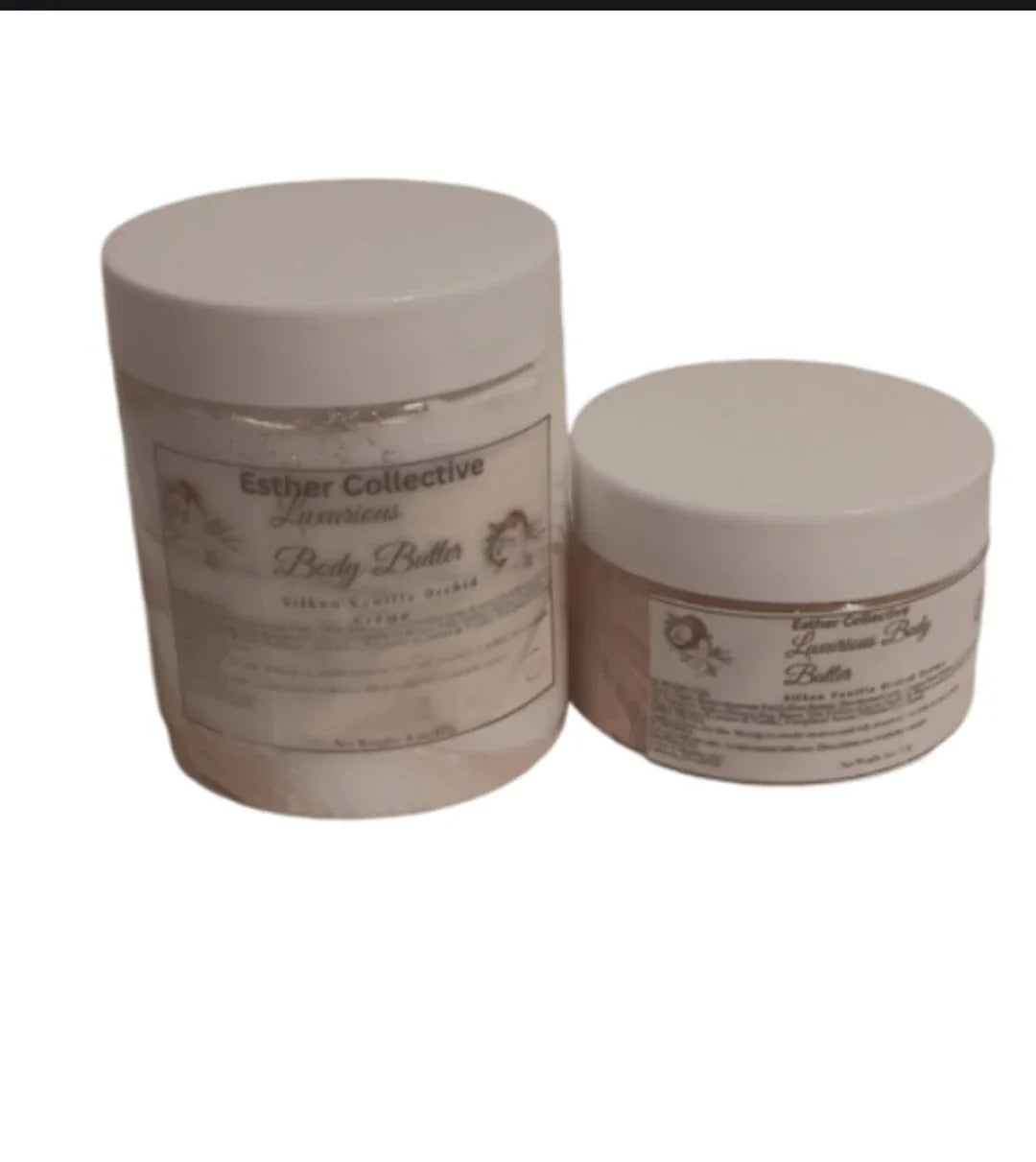 Silken Vanilla Orchid Crème | Hydrating Body Butter – Esther Collective LLC by Esther Collective store