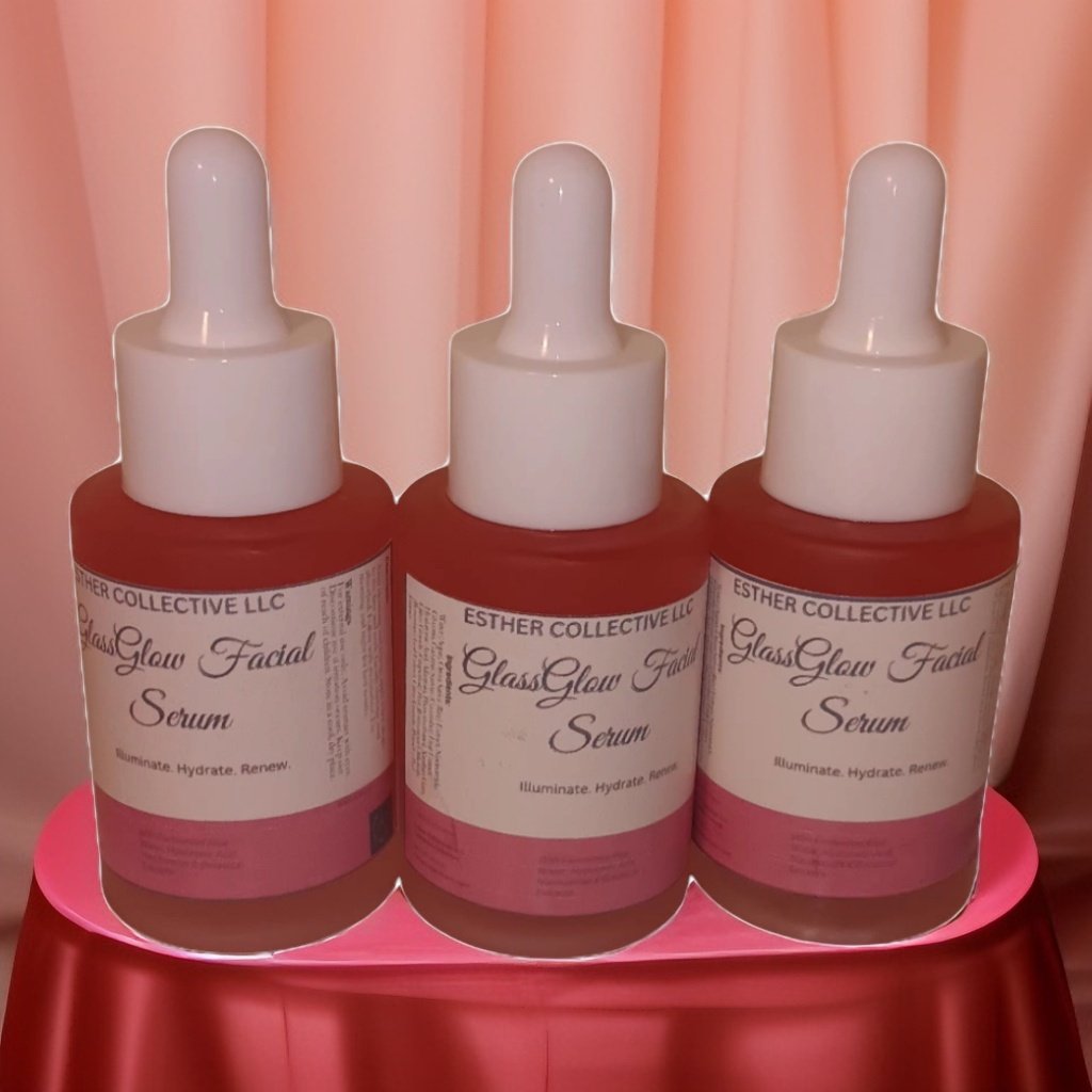 GlassGlow Facial Serum – Illuminate. Hydrate. Renew.