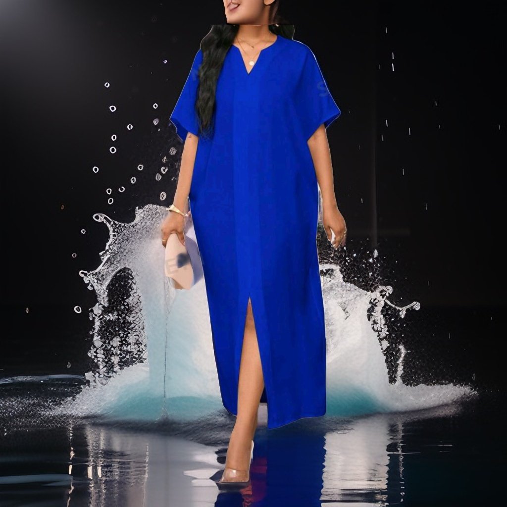 Royal Chic Kaftan Tunic Dress 