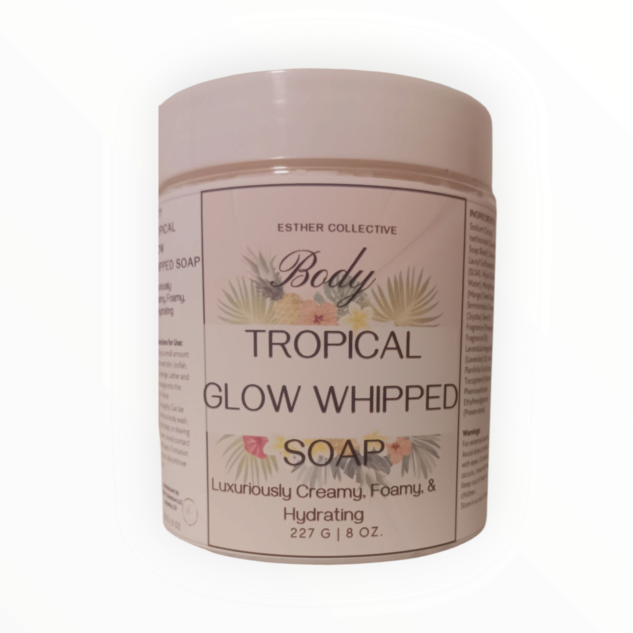 Tropical Glow Whipped Soap – Mango Pineapple Vanilla Cleanser for Radiant, Hydrated Skin
