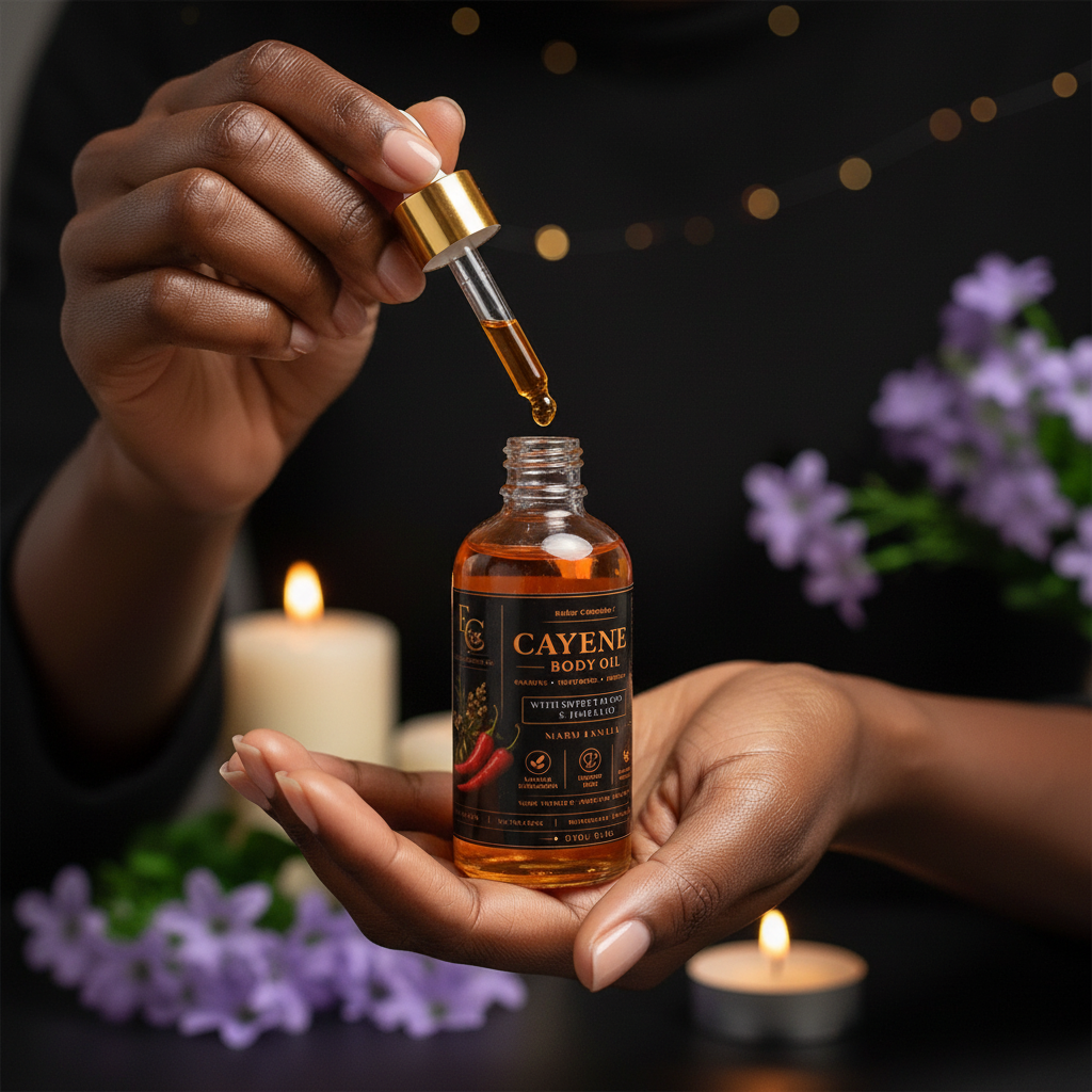 Cayenne Body Oil by Esther Collective store