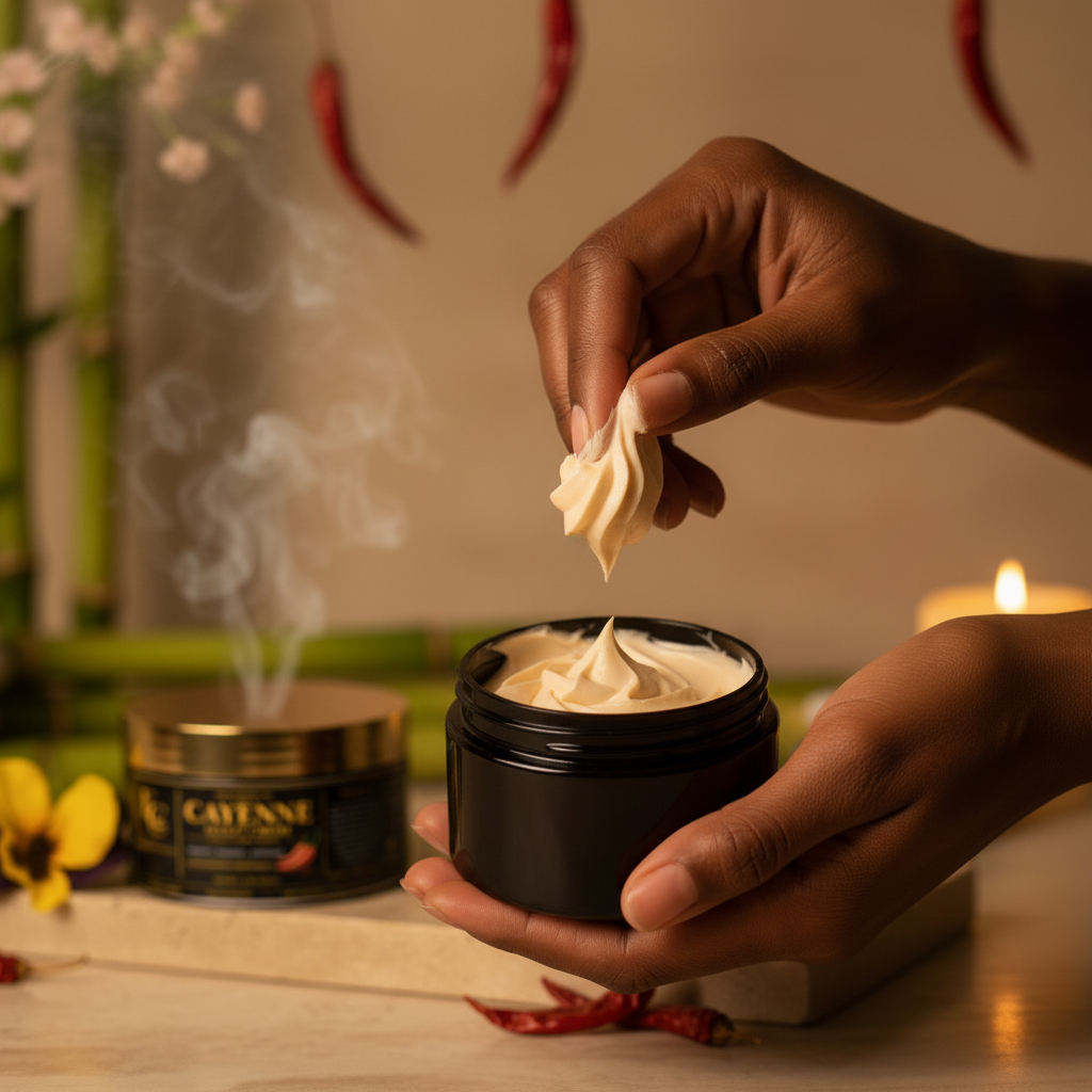 Cayenne Sculpt Crème — Firming & Warming Luxury Body Crème by Esther Collective store