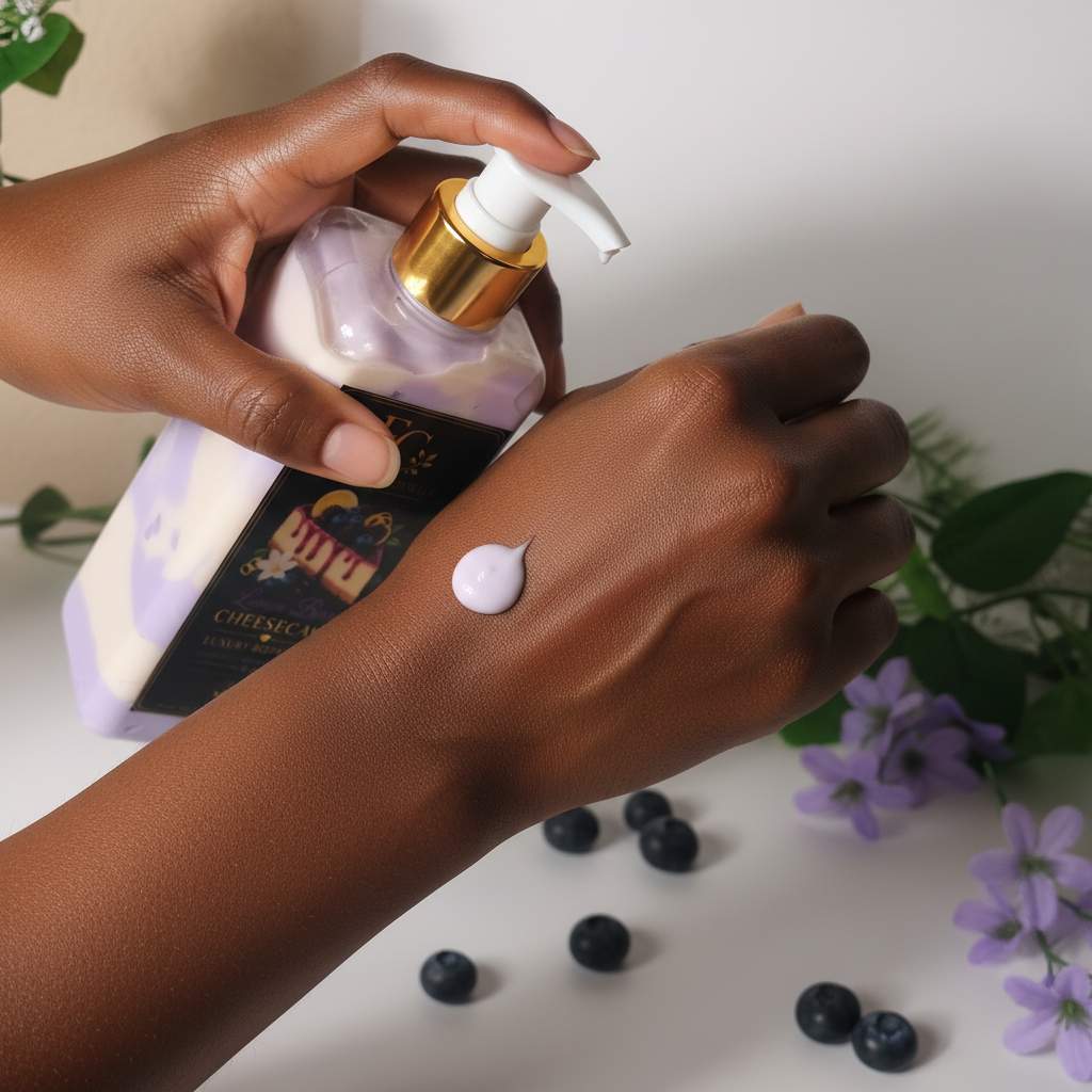 Lemon Berry Cheesecake Luxury Body Milk by Esther Collective store