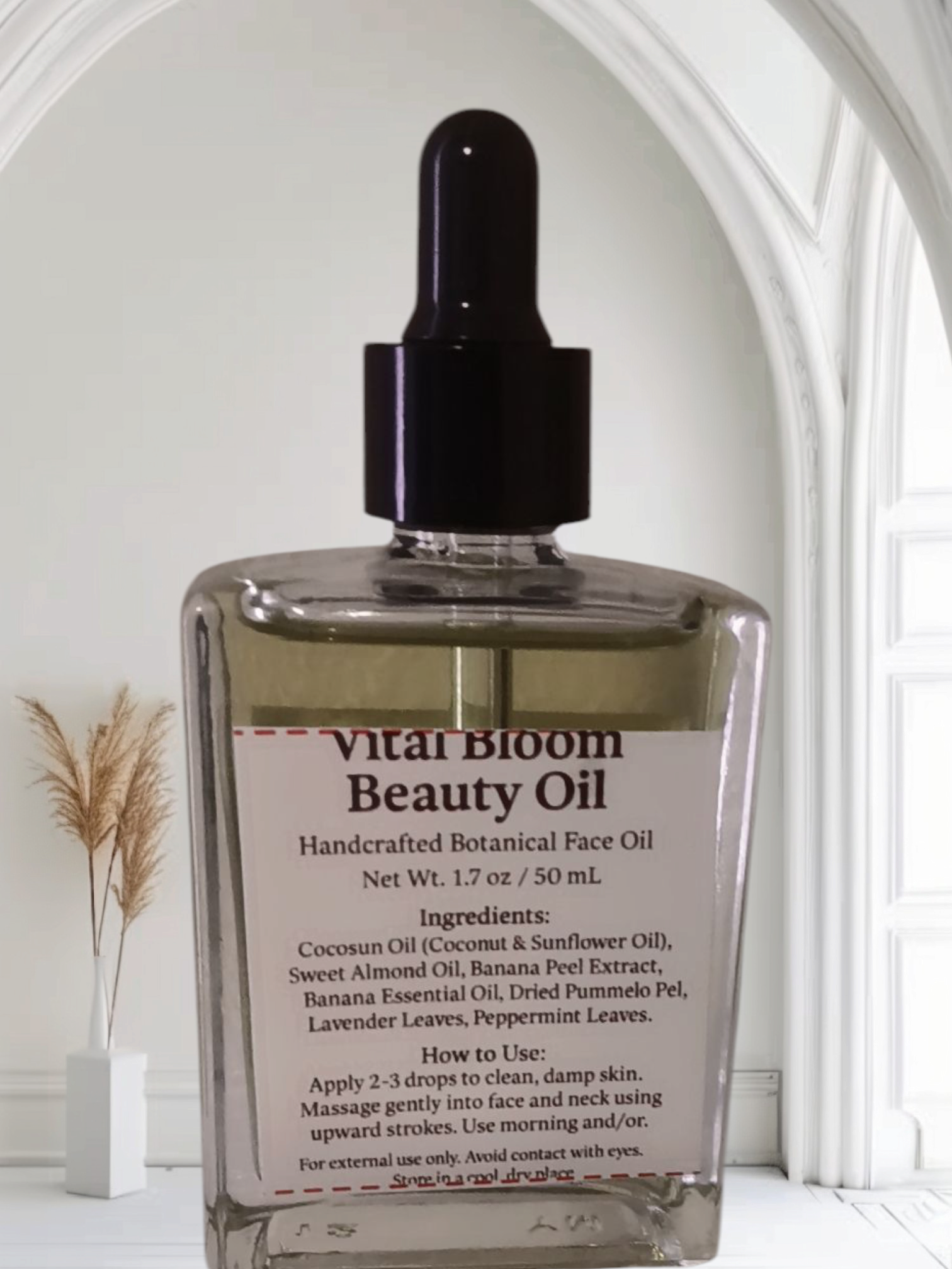 Vital Bloom Beauty Oil – Radiance Boosting, Nourishing Face Oil for Glowing Skin