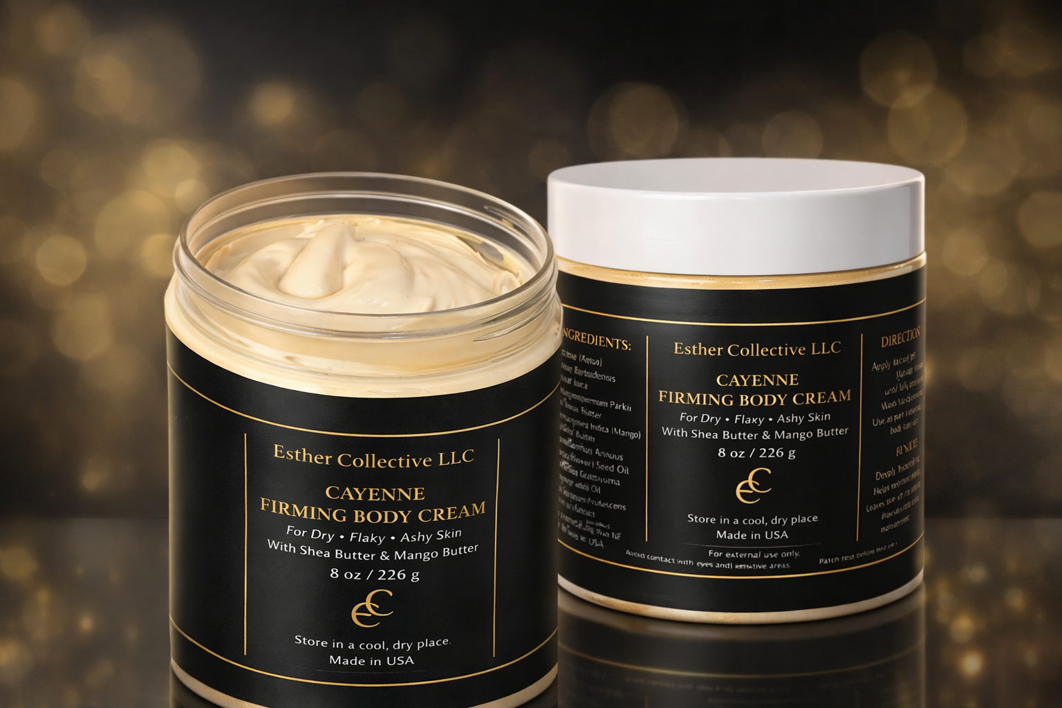 Cayenne Pepper Body Butter – Firming, Smoothing & Natural Glow by Esther Collective store