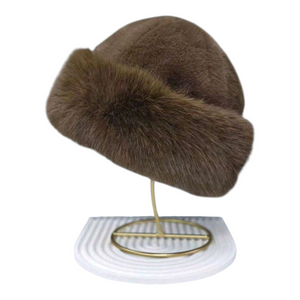 Luxury Winter Faux Fur Bucket Hat – Plush, Warm & Stylish by Esther Collective store