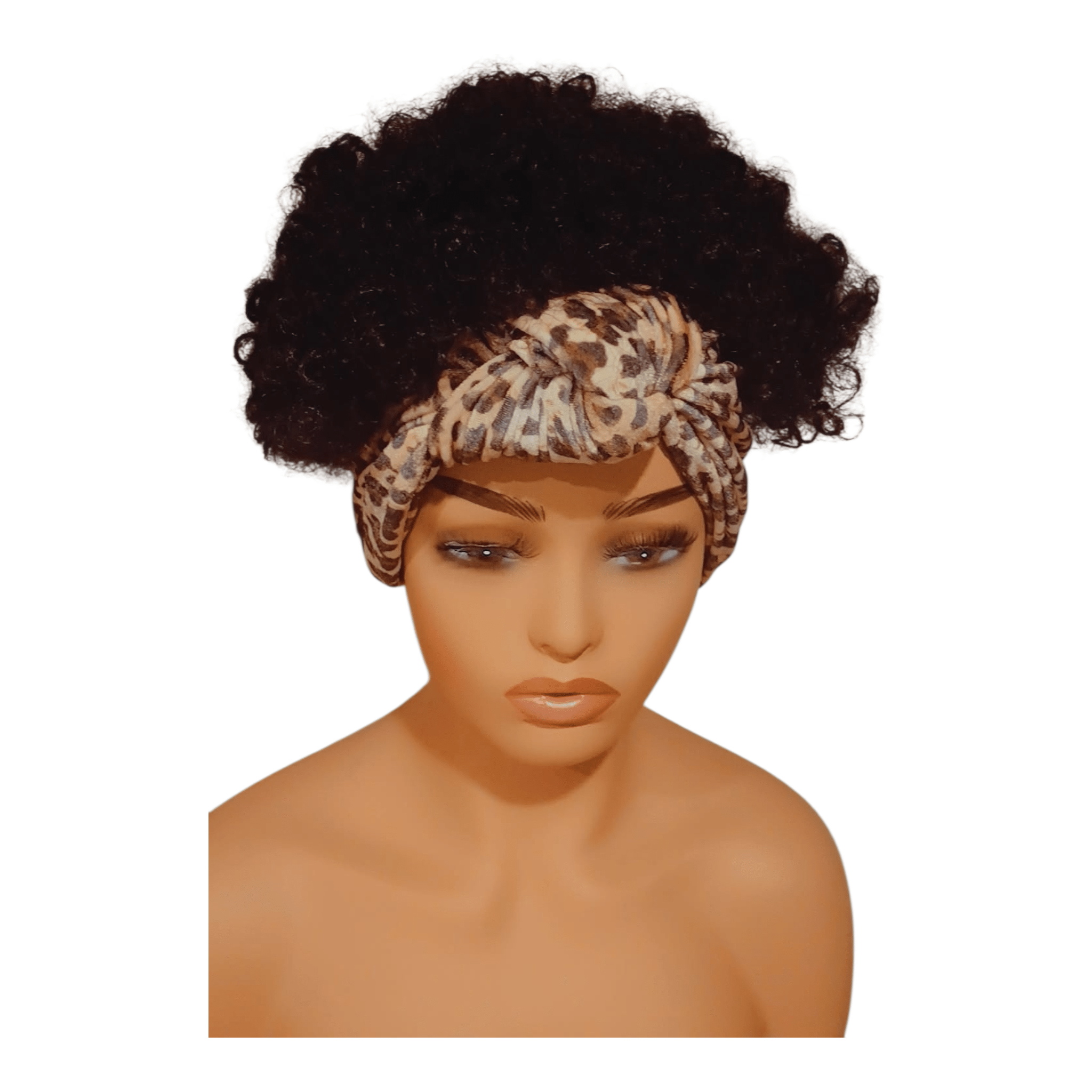 Glueless Headband Afro Puff Wig – Quick & Easy Protective Style by Esther Collective store