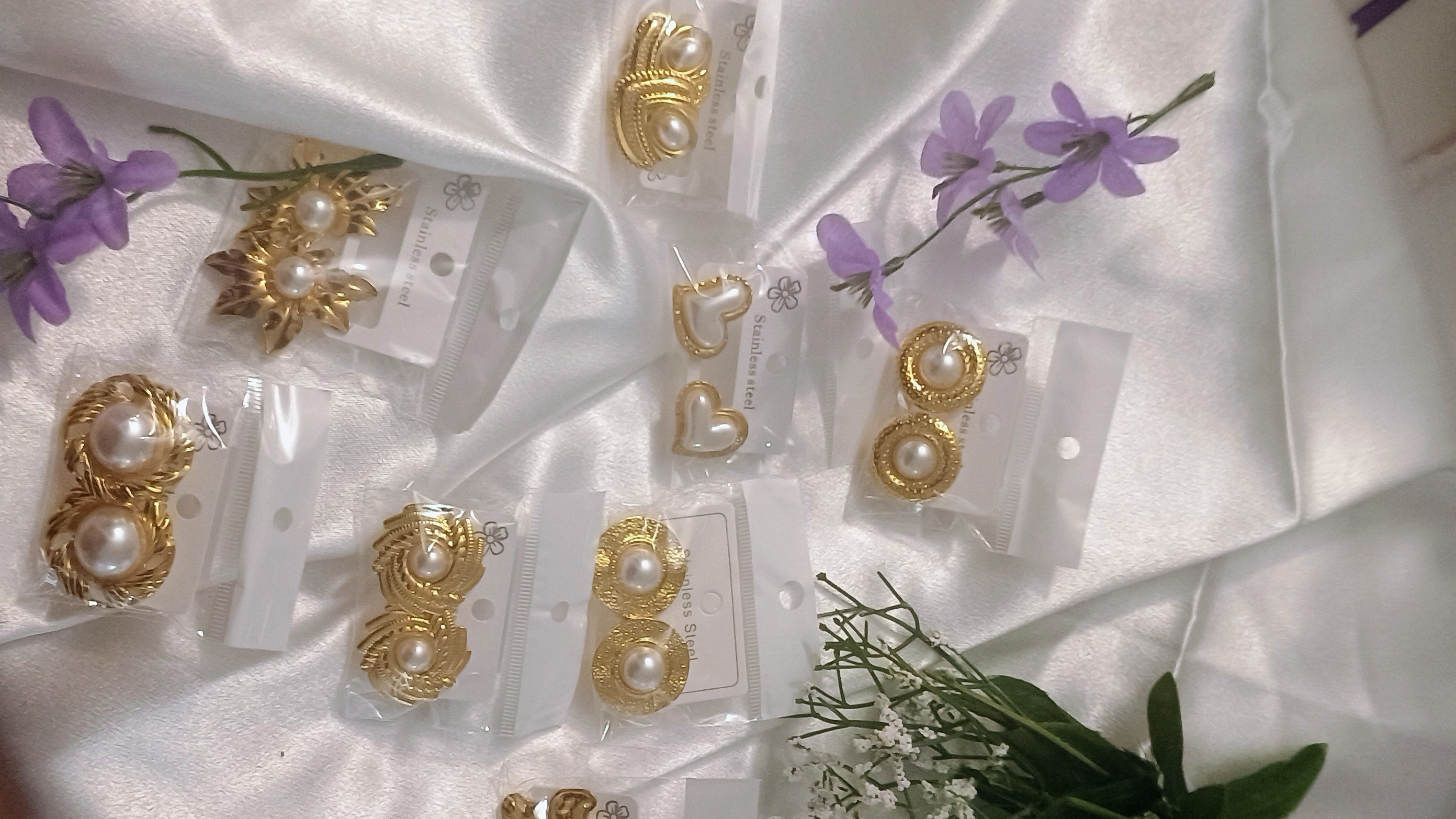 Luxury Stainless Steel Earrings by Esther Collective store