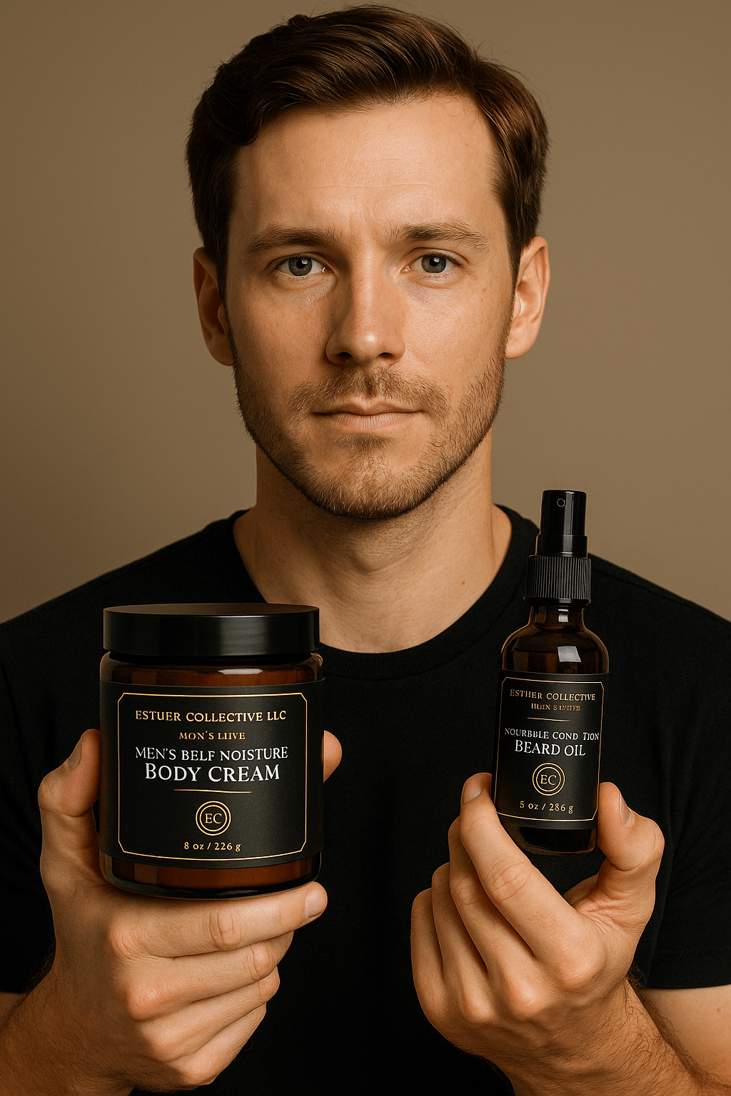 Esther Collective Men’s Line – Nourishing Beard Oil Hydrate. Soften. Shine. Groom with confidence. by Esther Collective store