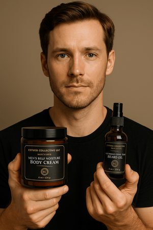 Esther Collective Men’s Line – Nourishing Beard Oil Hydrate. Soften. Shine. Groom with confidence. by Esther Collective store