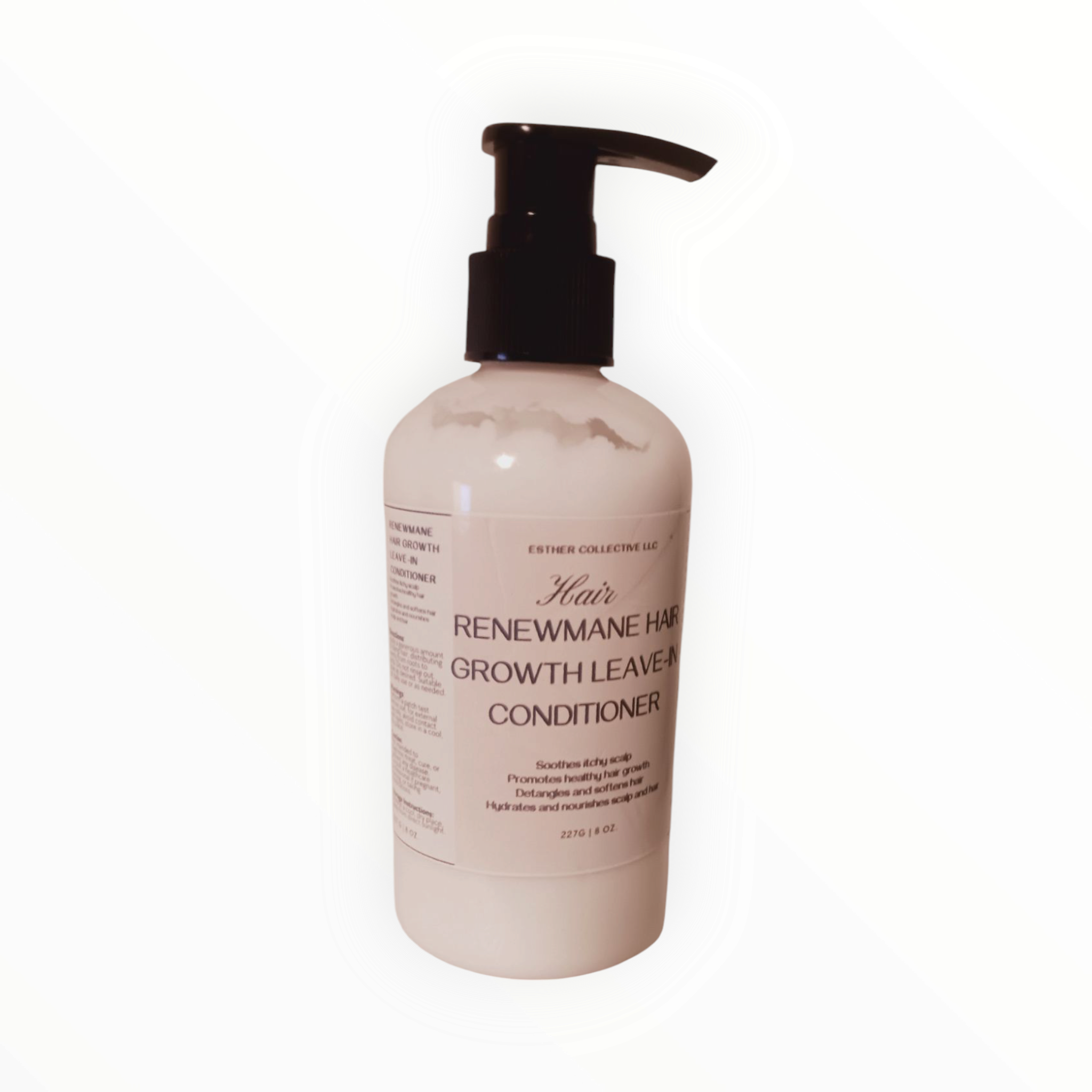 RenewMane Hair Growth Leave-In Conditioner – Nourishing & Hydrating Scalp & Hair Treatment | Esther Collective LLC