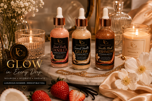 Shimmering Body Oils Collection — All 3 Scents Bundle by Esther Collective store