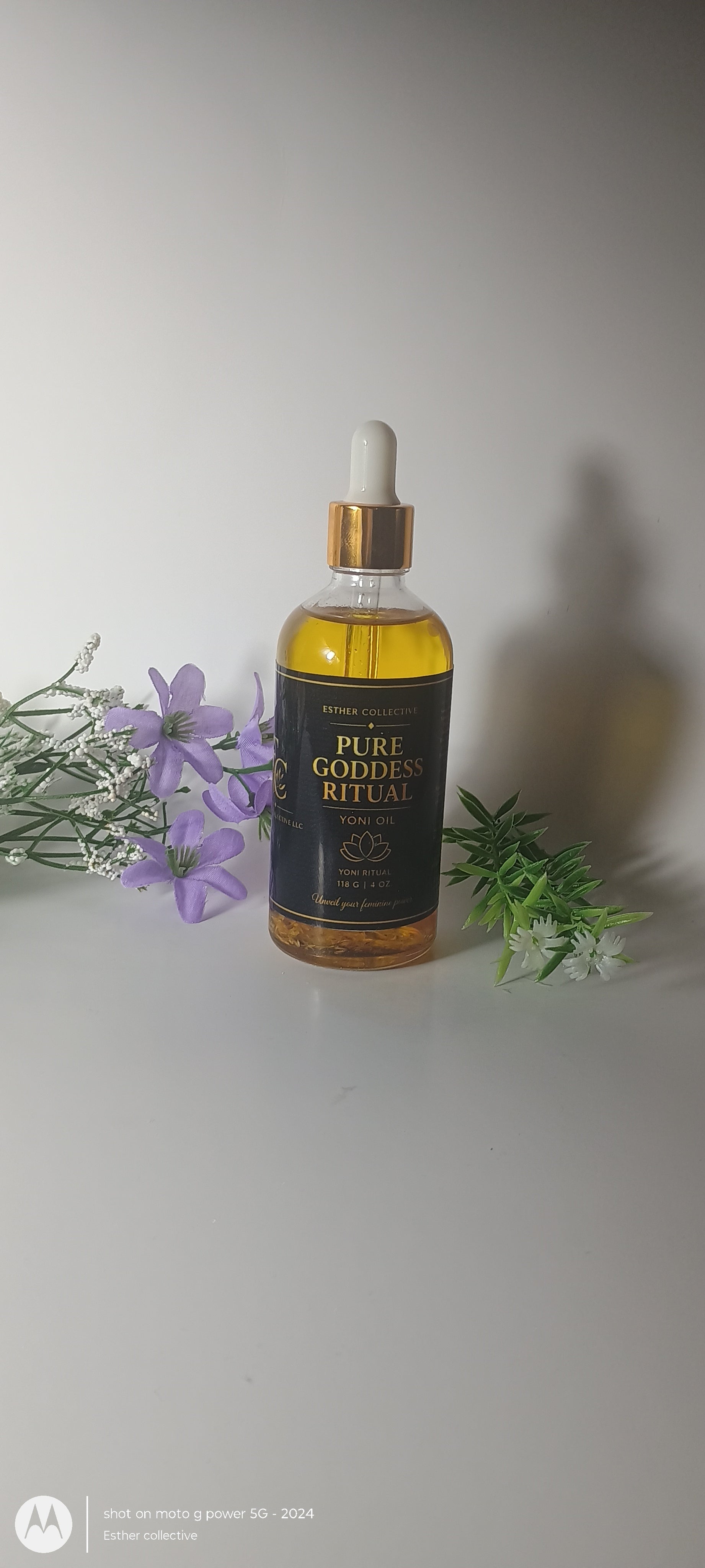 Pure Goddess Ritual Yoni Oil by Esther Collective store