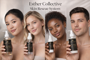 Esther Collective Skin Rescue System – Barrier Repair Skincare Set for Sensitive, Irritated & Dry Skin by Esther Collective store
