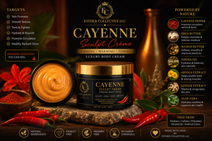 Cayenne Sculpt Crème — Firming & Warming Luxury Body Crème by Esther Collective store