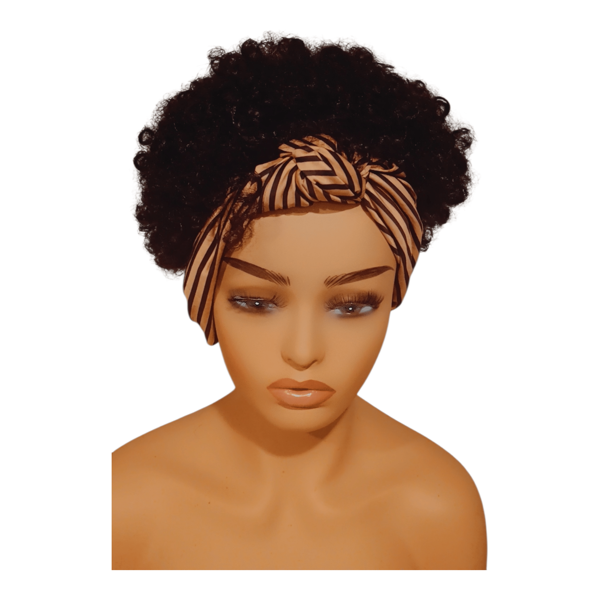 Glueless Headband Afro Puff Wig – Quick & Easy Protective Style by Esther Collective store
