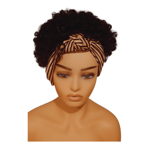 Glueless Headband Afro Puff Wig – Quick & Easy Protective Style by Esther Collective store