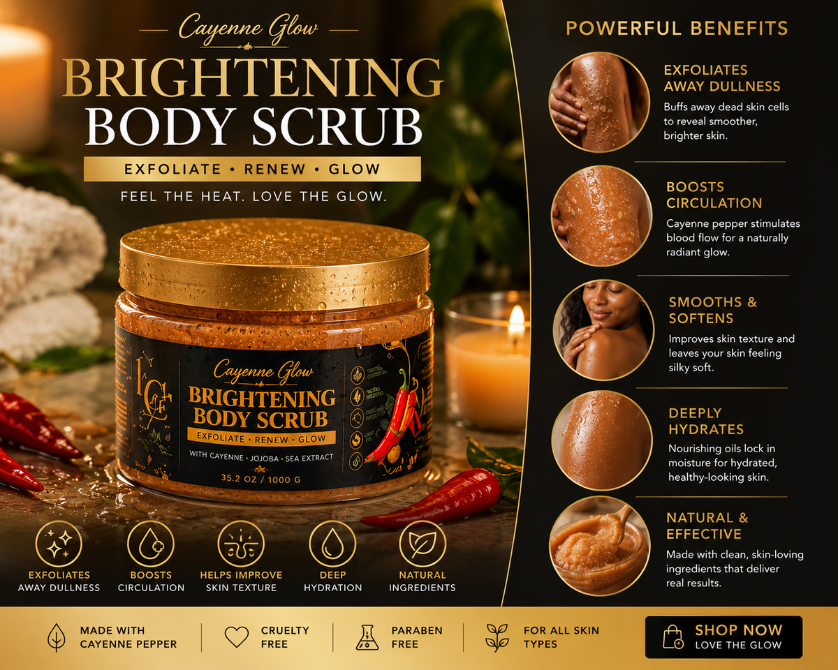 Cayenne Body Scrub by Esther Collective store