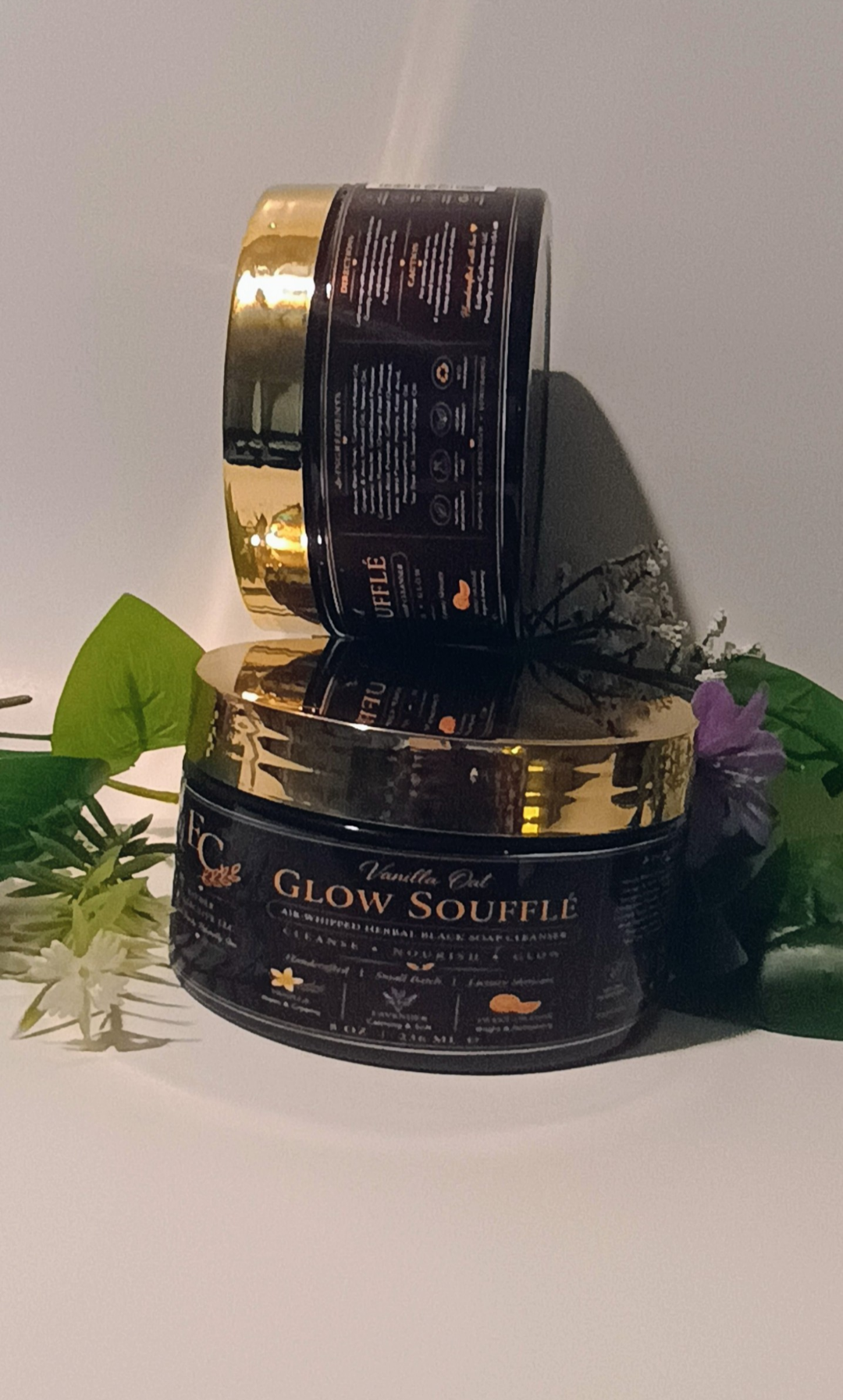 Vanilla Oat Glow Soufflé Black Soap Cleanser by Esther Collective store