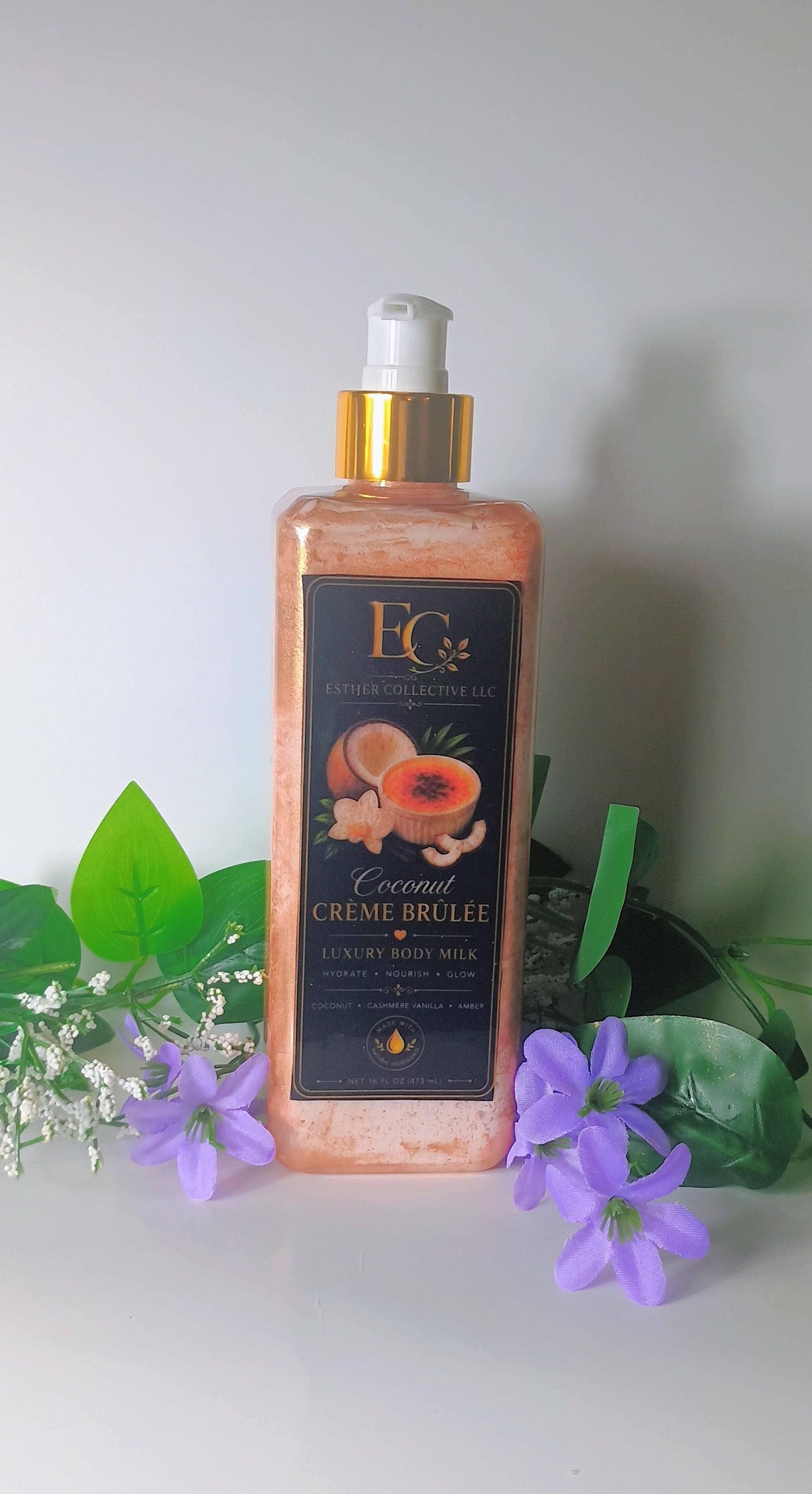 Strawberry Crème Glow — Luxury Body Milk by Esther Collective store