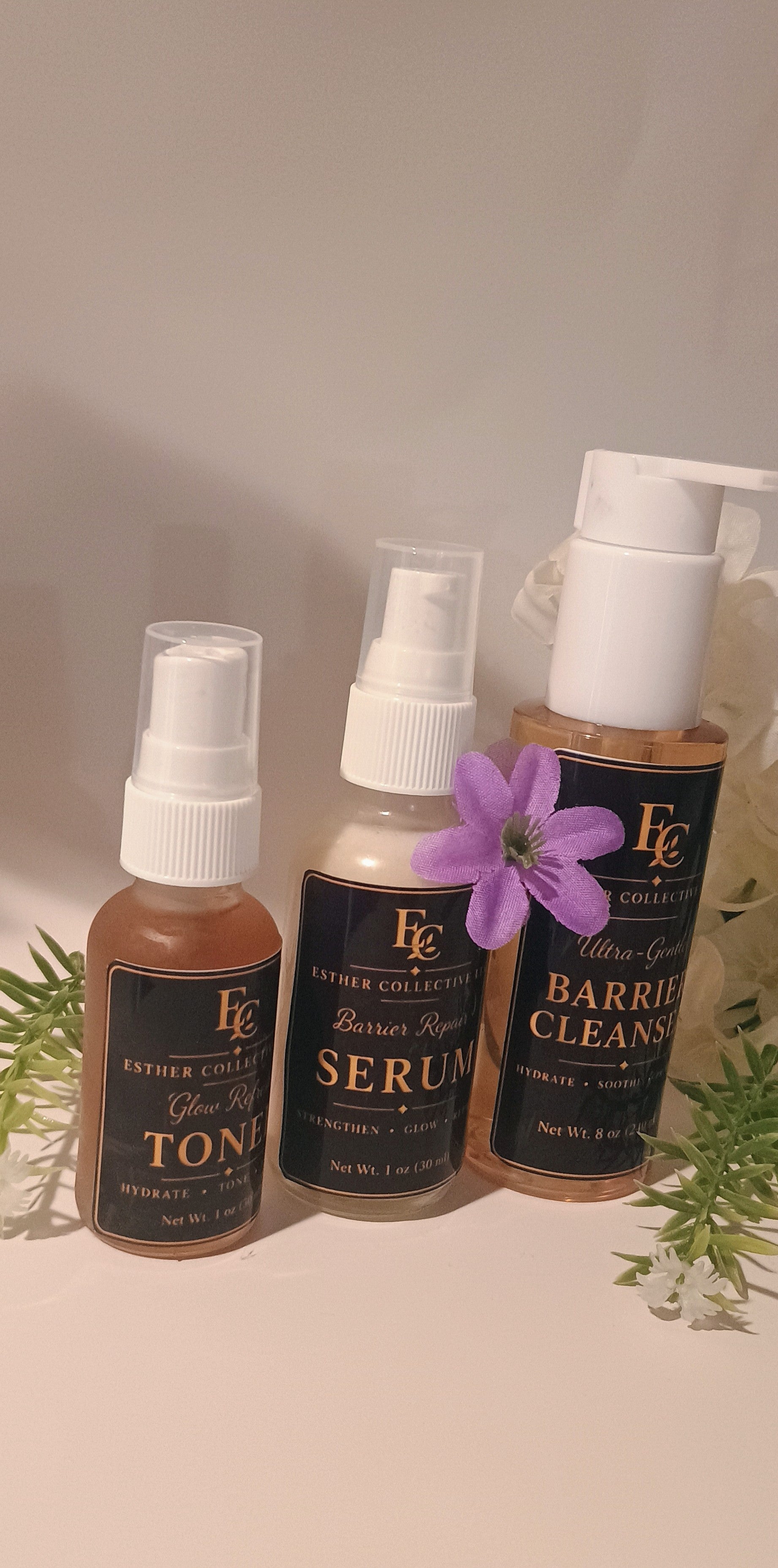 Esther Collective Skin Rescue System – Barrier Repair Skincare Set for Sensitive, Irritated & Dry Skin by Esther Collective store