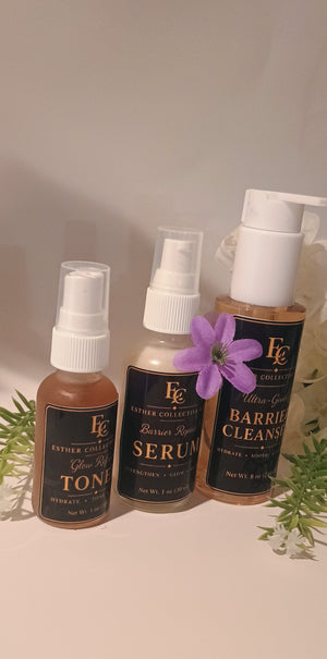 Esther Collective Skin Rescue System – Barrier Repair Skincare Set for Sensitive, Irritated & Dry Skin by Esther Collective store
