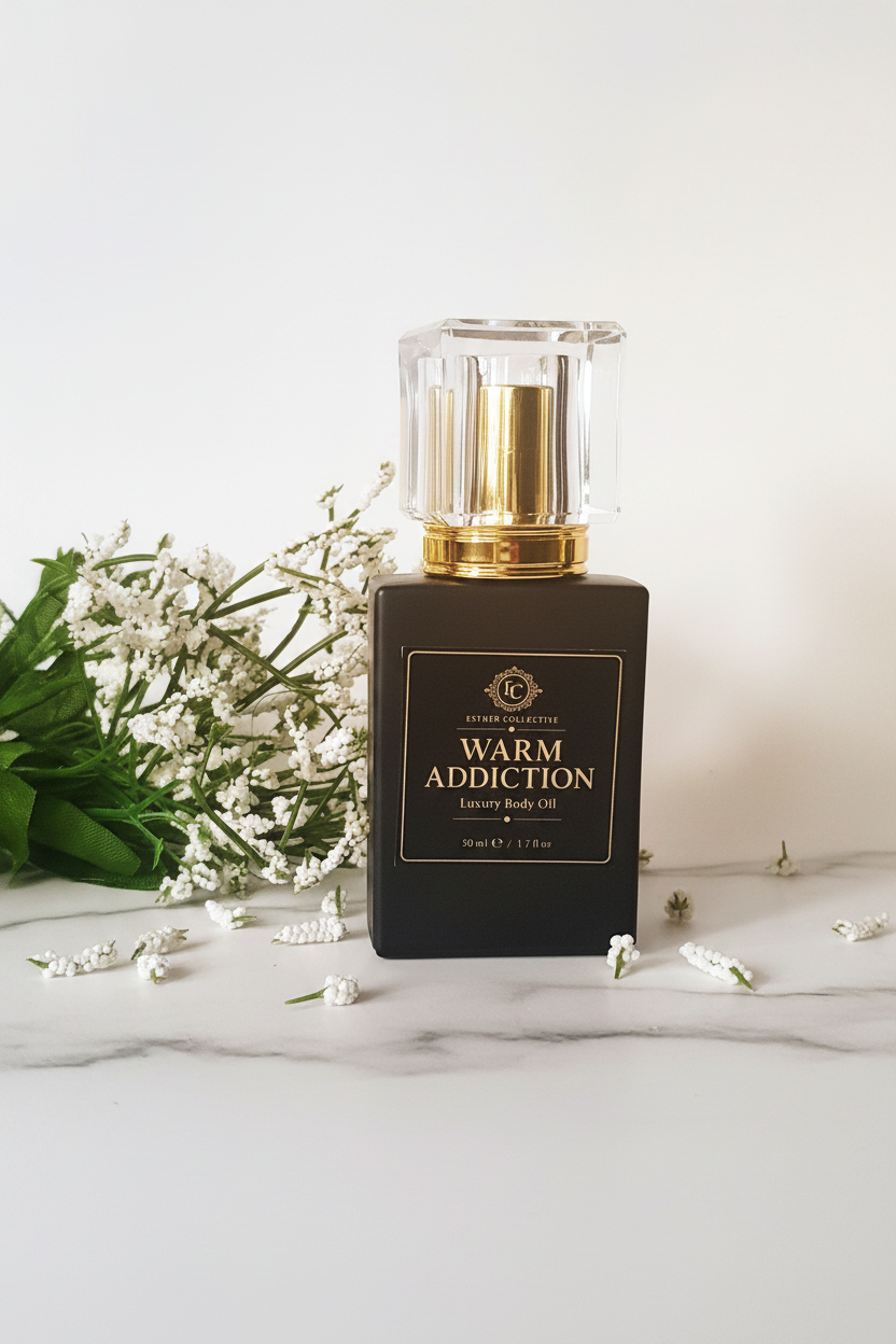 Warm Addiction Luxury Body Oil by Esther Collective store
